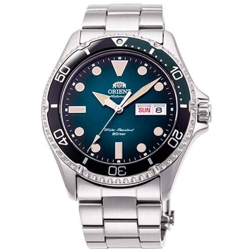 Наручные часы ORIENT Diving Sports Наручные часы Orient RA-AA0811E19B, бирюзовый, серебряный (зеленый/серебристый/бирюзовый/серебряный) - изображение №1