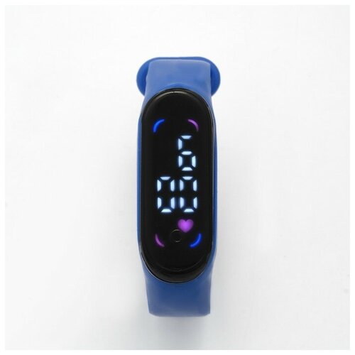 Наручные часы Часы наручные электронные, синие, мультиколор (мультицвет)