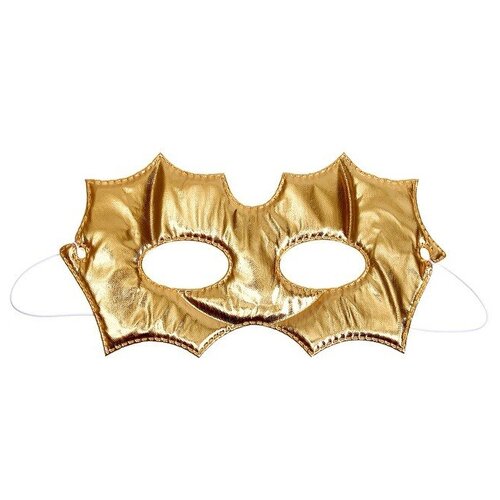 Карнавальная маска «Блеск», цвет золото (золотистый)