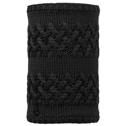 Шарф-труба Buff Neckwarmer Knitted Polar Savva, черный - изображение №1