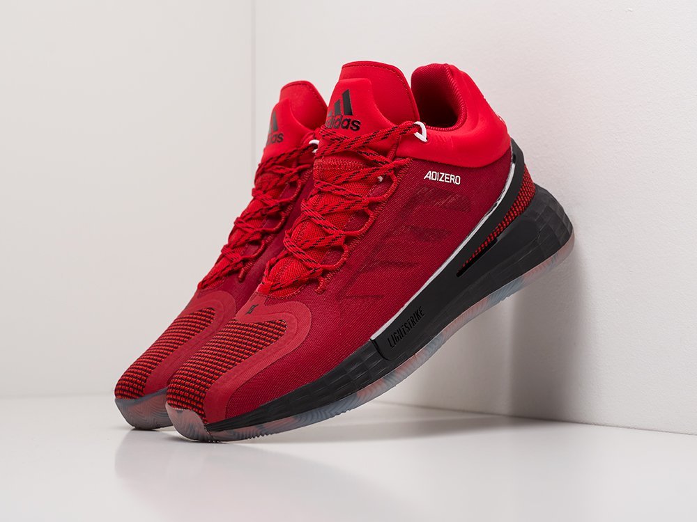 Кроссовки Adidas D Rose 11 (красный) - изображение №1