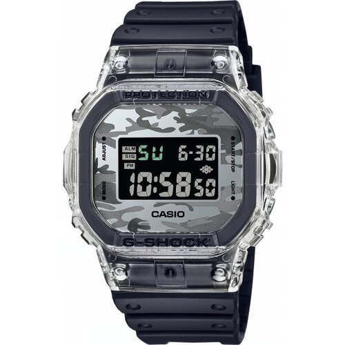 Наручные часы CASIO G-Shock Наручные часы Casio DW-5600SKC-1ER, бесцветный (бесцветный/прозрачный)