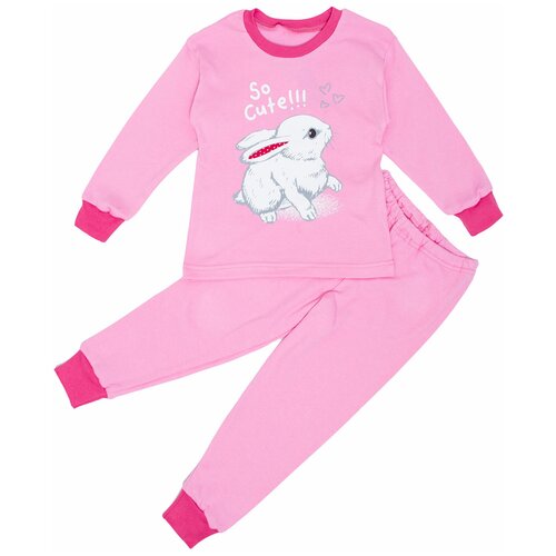 Пижама РиД - Родители и Дети для девочек, розовый