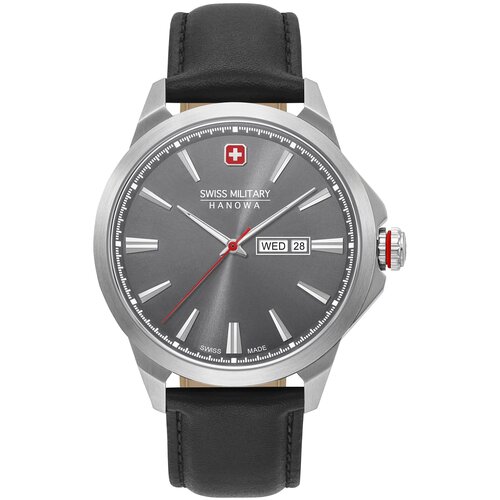 Наручные часы Swiss Military Hanowa Classic Наручные часы Swiss Military Hanowa 06-4346.04.009, серебряный, черный (черный/серебристый/стальной)