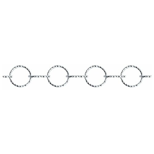 Браслет Diamant, серебро, 925 проба, родирование, длина 22 см - изображение №1