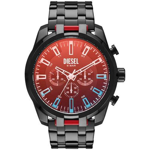 Наручные часы DIESEL Наручные часы Diesel DZ4589, черный, красный (черный/красный)