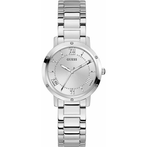 Наручные часы GUESS Женские наручные часы GUESS GW0404L1, белый, серебряный (серебристый/белый)