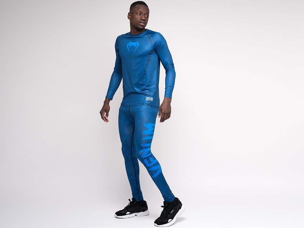 Тренировочный костюм Venum (синий) - изображение №1