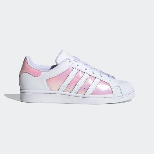 Кеды adidas Originals Superstar,5UK, белый, розовый (розовый/белый) - изображение №1