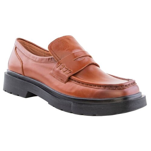 Туфли лодочки  Milana, демисезонные, натуральная кожа, полнота F, оранжевый - изображение №1