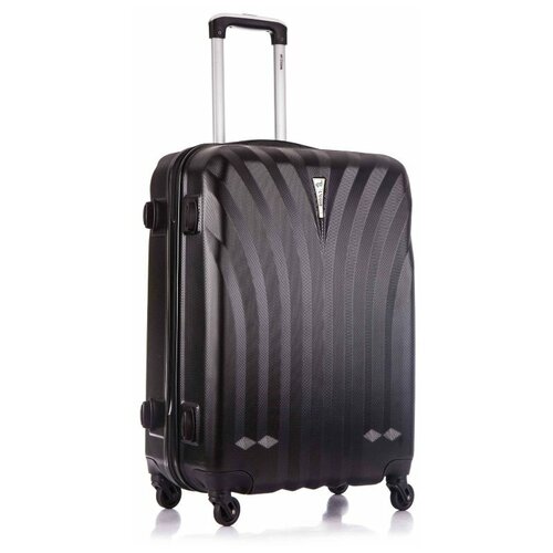 Умный чемодан L'case 3041, 74 л, черный
