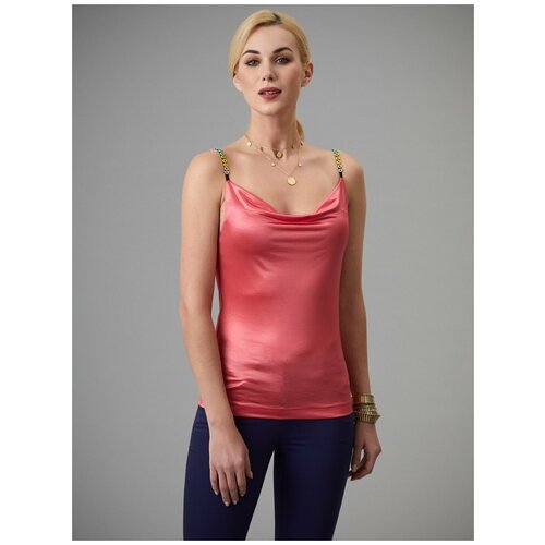 Блуза  Арт-Деко, розовый (розовый/бирюзовый) - изображение №1