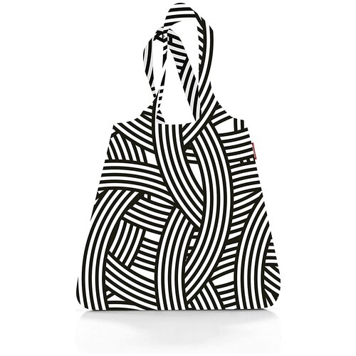 Сумка  шоппер reisenthel, фактура гладкая, белый, черный (черный/белый/мультицвет) - изображение №1