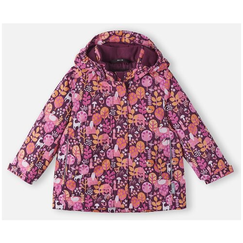 Куртка Reima, розовый, фиолетовый (красный/розовый/бордовый/фиолетовый/лиловый) - изображение №1