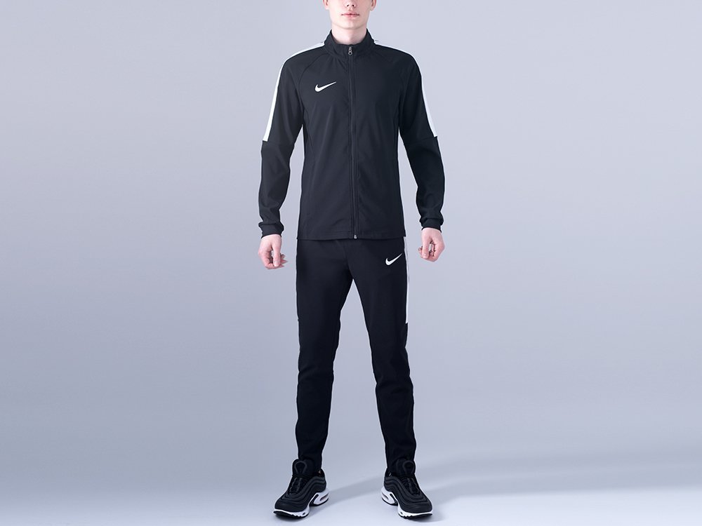 Спортивный костюм Nike (черный/белый) - изображение №1