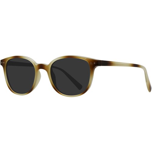 Солнцезащитные очки Forever, панто, оправа: пластик, для женщин, коричневый
