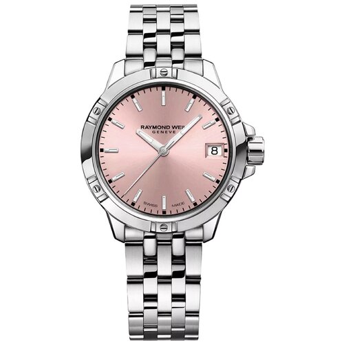 Наручные часы RAYMOND WEIL Наручные часы Raymond Weil 5960-ST-80001, розовый, серебряный (розовый/серебристый)