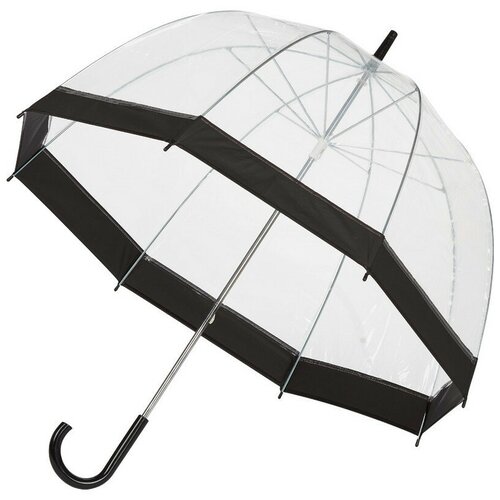 Зонт-трость ЭВРИКА подарки и удивительные вещи, механика, купол 81 см., бесцветный (бесцветный/прозрачный)