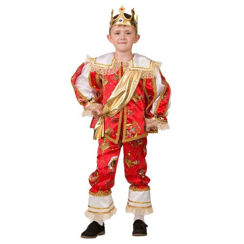Батик Карнавальный костюм Герцог, рост 116 см 1902-116-60 (красный)