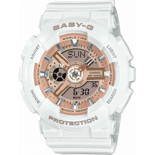 Наручные часы CASIO Baby-G Наручные часы Casio BA-110X-7A1ER, белый