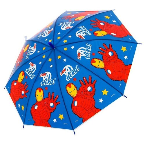 Зонт Marvel, синий - изображение №1