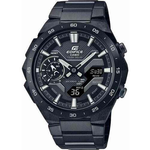 Наручные часы CASIO Edifice Часы мужские Casio Edifice ECB-2200DC-1A, черный - изображение №1