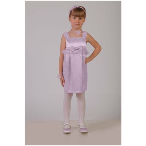 Платье Инфанта, белый (розовый/фиолетовый/белый/молочный/сиреневый)