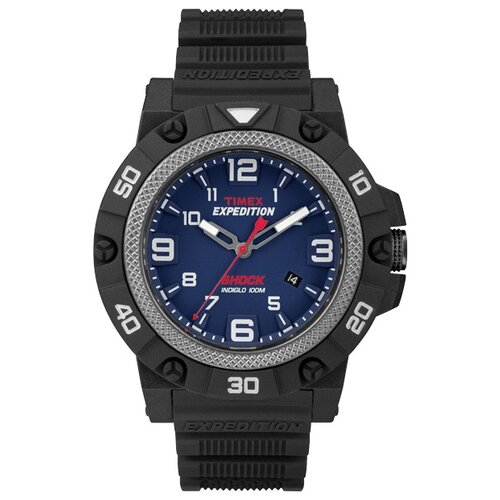 Наручные часы TIMEX TW4B01100, черный, синий (серый/черный/синий)