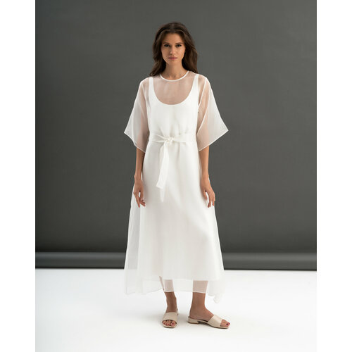 Платье, белый