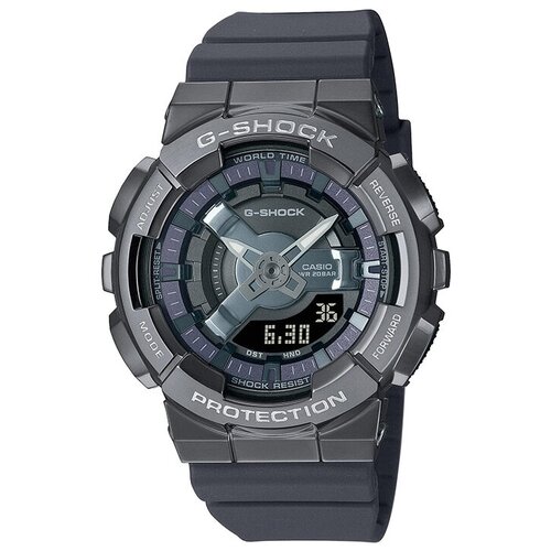 Наручные часы CASIO G-Shock Casio GM-S110B-8A, черный, серый (серый/черный)