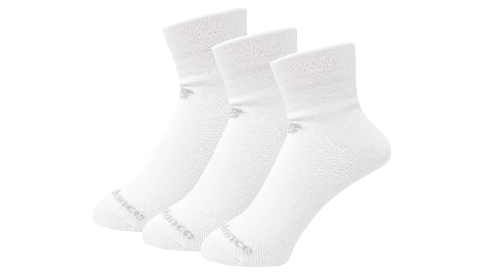 Носки Performance Cotton Flat Knit Ankle Socks 3 Pair (белый) - изображение №1