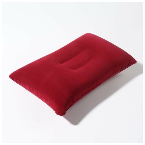 Подушка для шеи ONLITOP, черный, красный (серый/черный/синий/красный/белый/мультицвет)