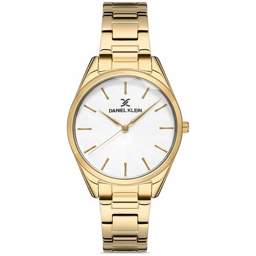 Наручные часы Daniel Klein Premium Наручные часы Daniel Klein DK.1.12902-2, золотой, белый (разноцветный/бежевый/желтый/оранжевый/белый/золотистый/бесцветный/мультицвет)