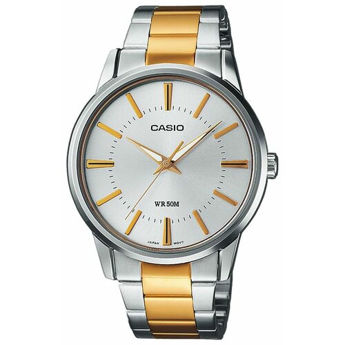 Наручные часы CASIO Collection MTP-1303SG-7A, мультиколор, серебряный (серый/серебристый/золотистый/мультицвет)