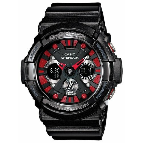 Наручные часы CASIO GA-200SH-1A, черный - изображение №1