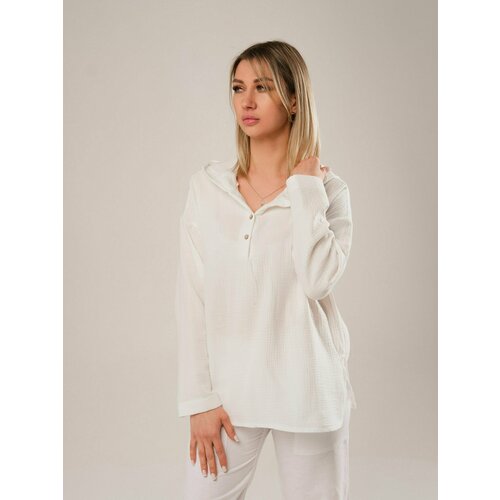 Рубашка  Arianna sew, белый - изображение №1