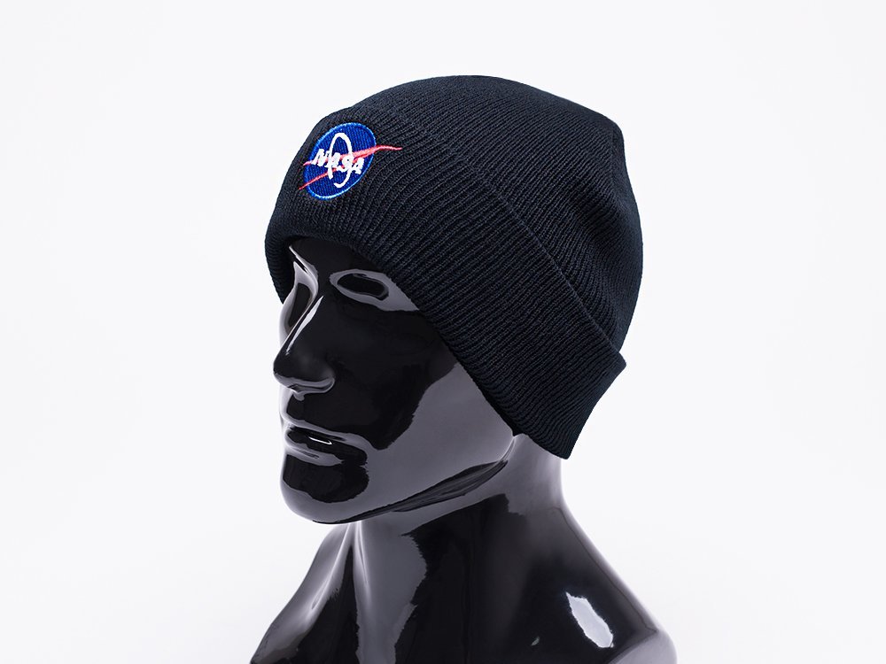 Шапка NASA (черный) - изображение №1