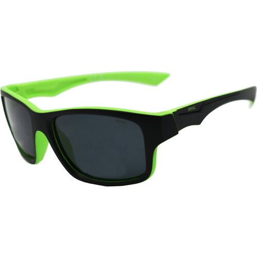 Солнцезащитные очки Invu, зеленый (черный/зеленый) - изображение №1