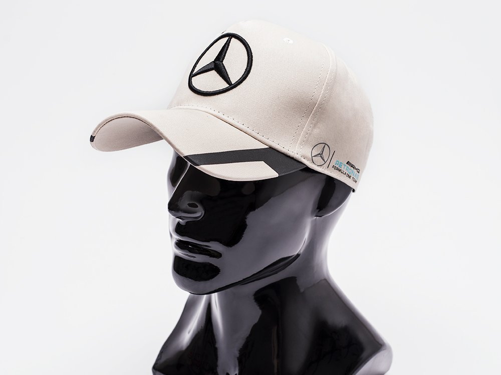 Кепка Mercedes (белый) - изображение №1