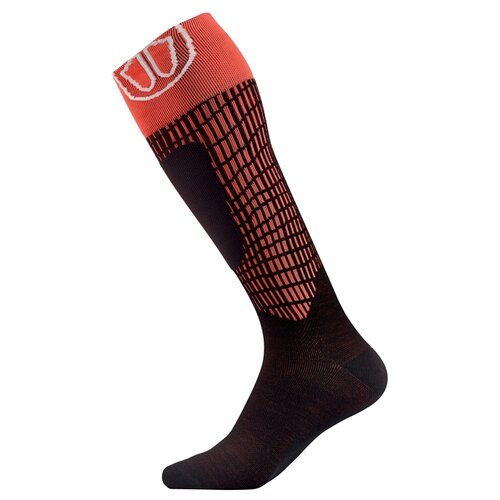 Носки Sidas, с утеплением, красный (черный/красный/оранжевый) - изображение №1