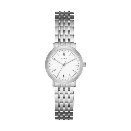 Наручные часы DKNY Minetta NY2509, серебряный, белый (серебристый/белый/стальной)