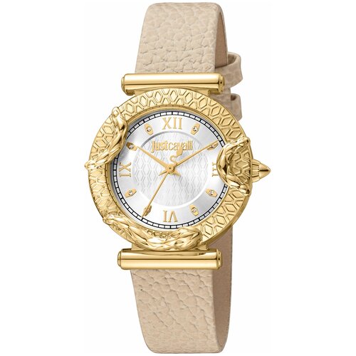 Наручные часы Just Cavalli Часы женские Just Cavalli JC1L234L0025, золотой, бежевый (бежевый/желтый/золотистый)