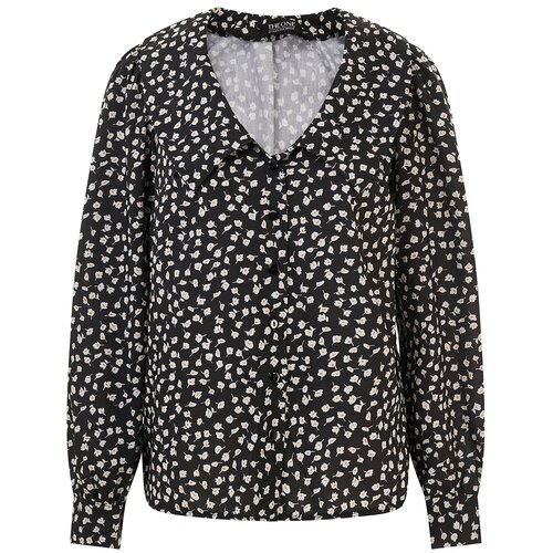 Блуза  THEONE by Svetlana Ermak, черный (серый/черный) - изображение №1