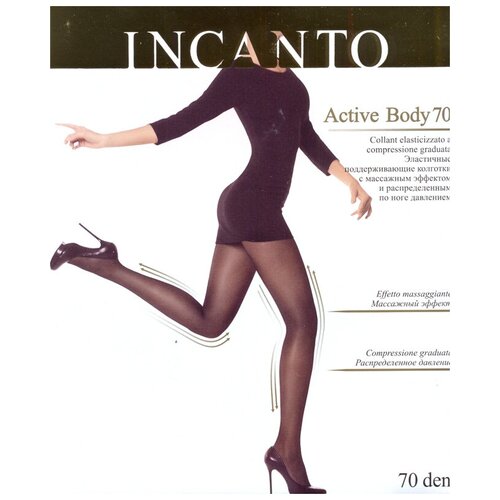 Колготки  Incanto Active Body, 70 den, коричневый - изображение №1