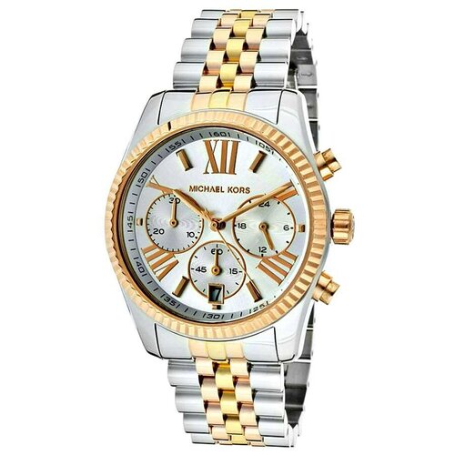 Наручные часы MICHAEL KORS Lexington Женские Наручные Часы Michael Kors Lexington, серебряный, золотой (серебристый/золотистый)