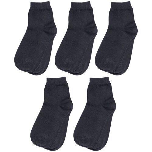 Носки RuSocks, 5 пар, серый (серый/темно-серый) - изображение №1