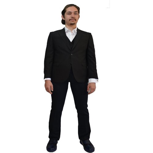 Школьная форма TUGI, пиджак и брюки, черный - изображение №1