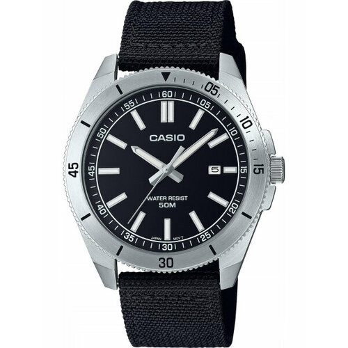 Наручные часы CASIO Collection Наручные часы Casio MTP-B155C-1EVEF, черный (черный/серебристый)