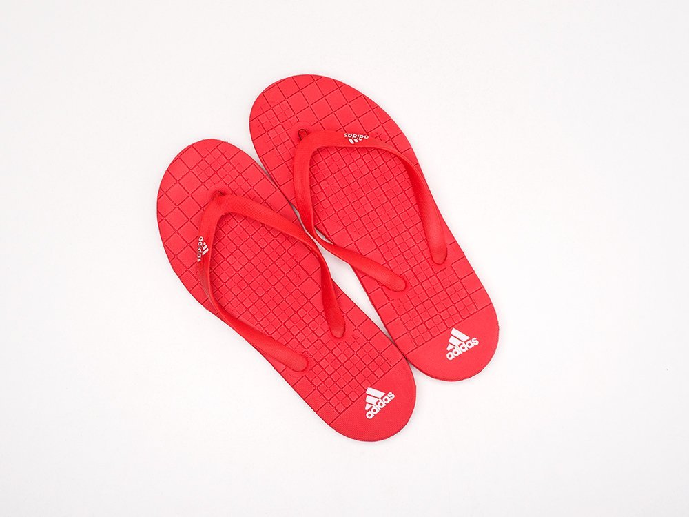 Сланцы Adidas (красный) - изображение №1