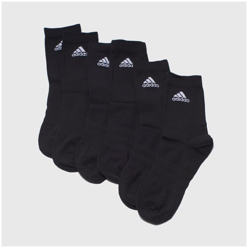 Носки adidas, 3 пары, черный - изображение №1